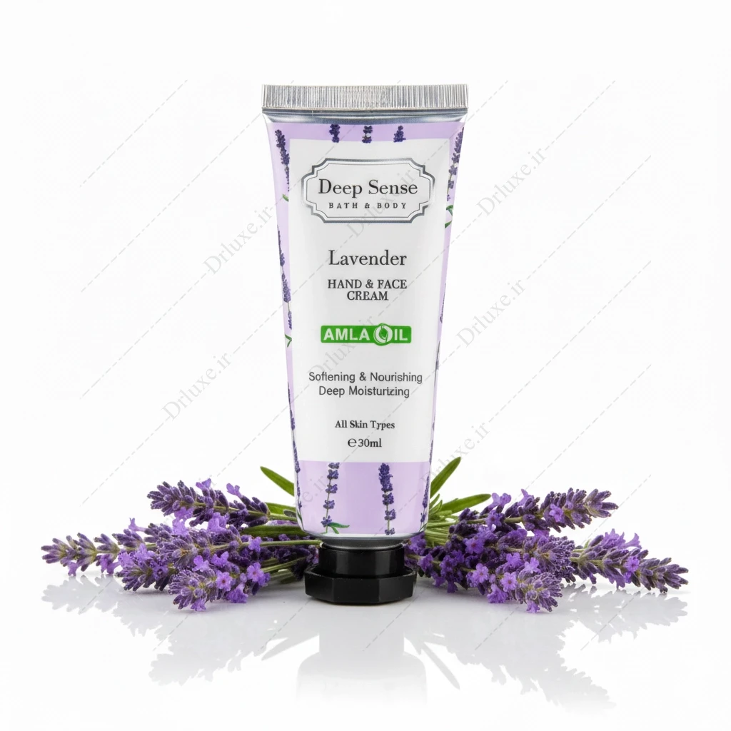 کرم مرطوب کننده دیپ سنس انواع پوست عصاره لوندر 30 میلی‌لیتر